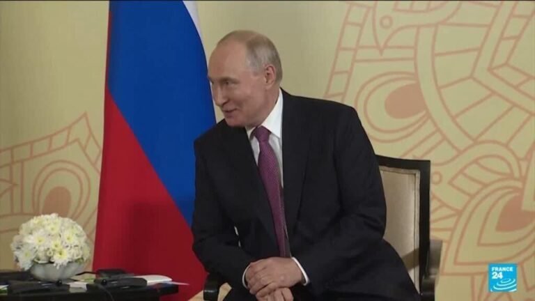 Russia's Putin arrives in India as BRICS leaders begin talks