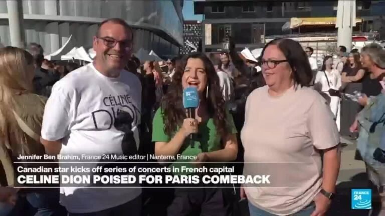 'The excitement is just too much!': Céline Dion poised for emotional comeback in Paris