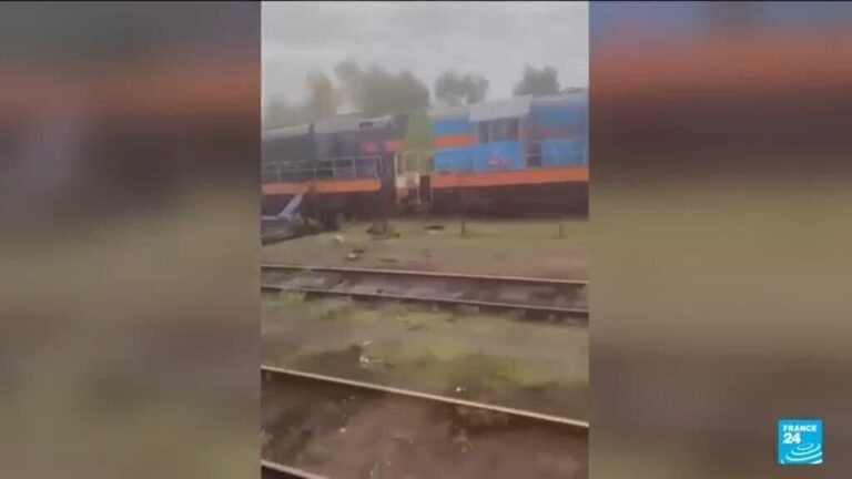 Russian strike on train "terror knocking on EU's door'