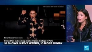 With a performance defined by emotion, Céline Dion brings her story to Paris