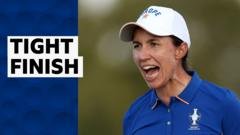 Europe rescue half as US falter in final hole drama