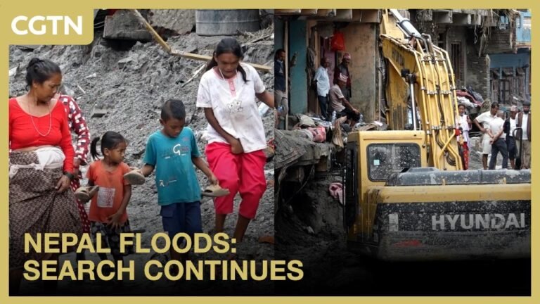 Nepal floods: Search continues amid widespread destruction