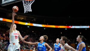 France ends China's World Cup run with 90-61 quarterfinal win
