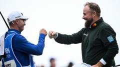 Inspired Lowry takes four-shot lead into Irish Open final round