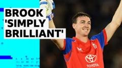 'What an innings' – Brook hits century against Sri Lanka