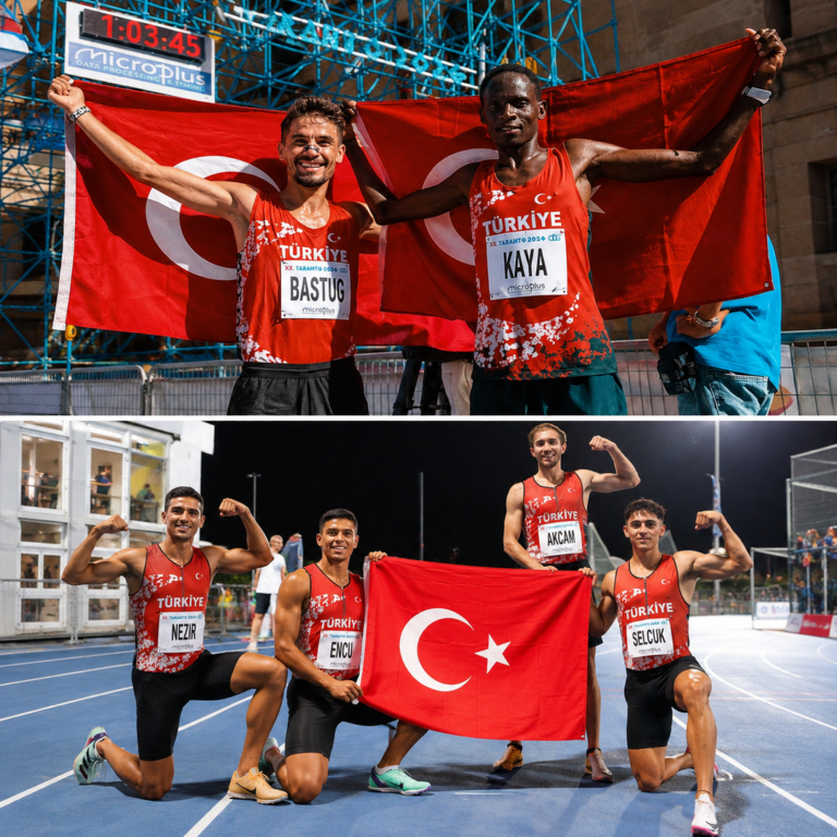 TRT World – Türkiye bring home laurels with double gold at Mediterranean Games