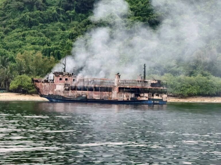 Philippine ferry fire death toll jumps to 35