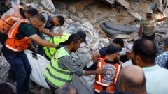At least 20 killed after war-damaged Gaza building collapses