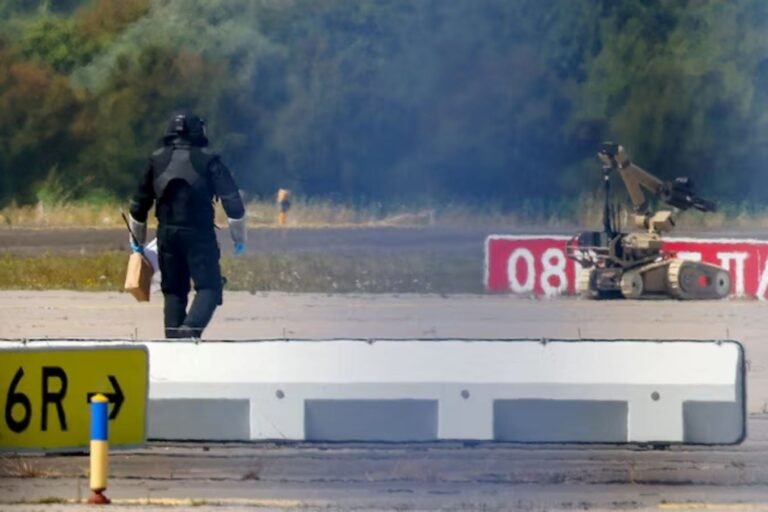 Germany says Russia responsible for drone attack at Leipzig airport