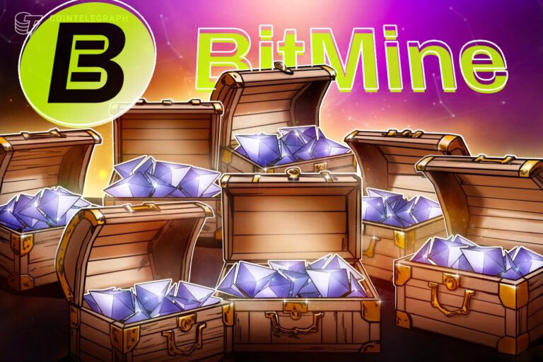 Bitmine buys 28k ETH, completes 97% of treasury accumulation goal