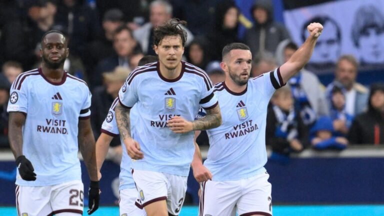 Villa beat Brugge in Champions League opener