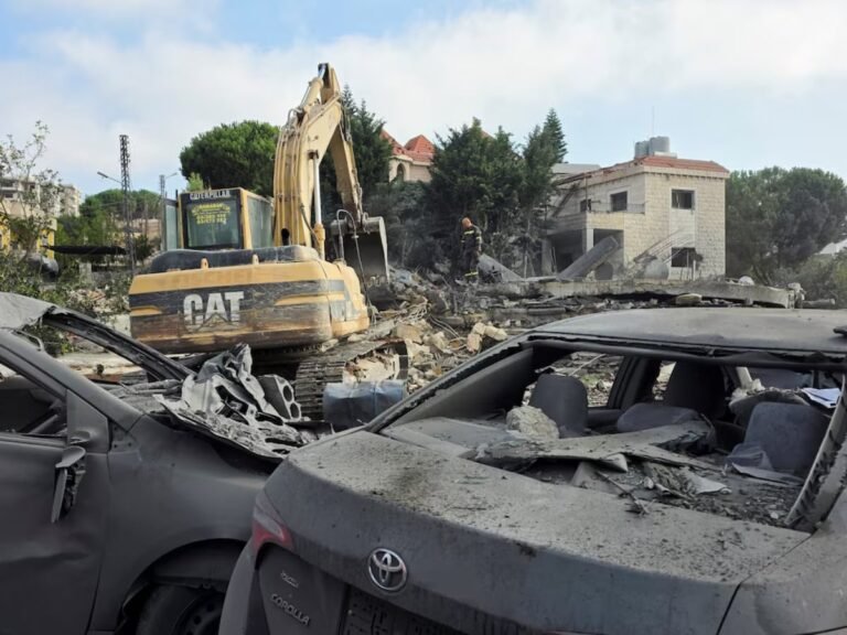 Israeli strikes on southern Lebanese town kill 11, state news agency says