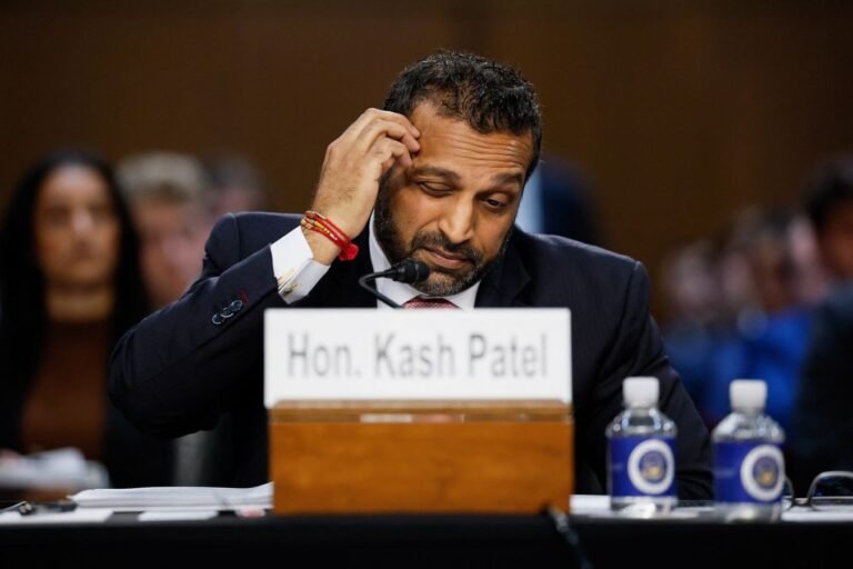 FBI Director Kash Patel to face grilling over travel, 2020 election probe