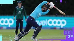 Watch: England v Ireland – third ODI highlights
