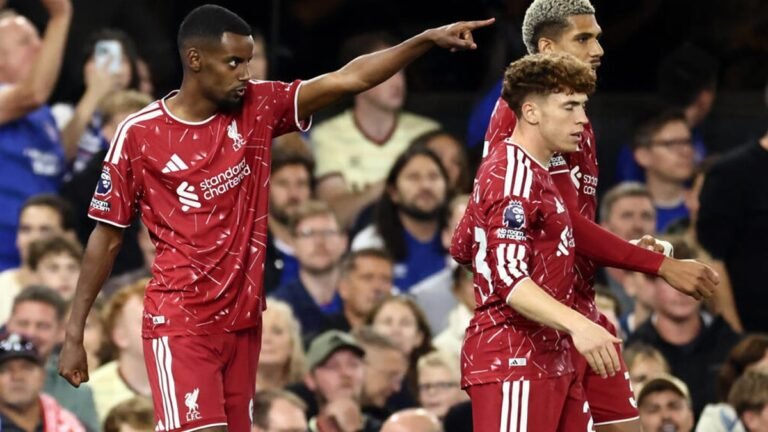 Isak fires Liverpool to first win