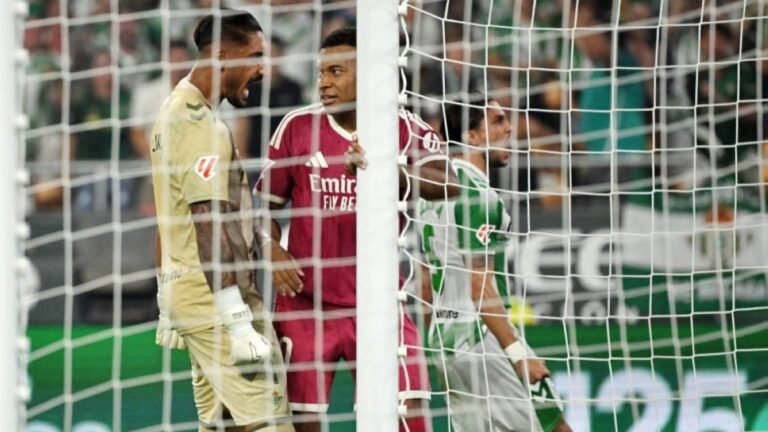 Mbappe misses penalty as Betis past Real Madrid