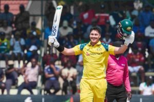 Australia draw first blood against Zimbabwe