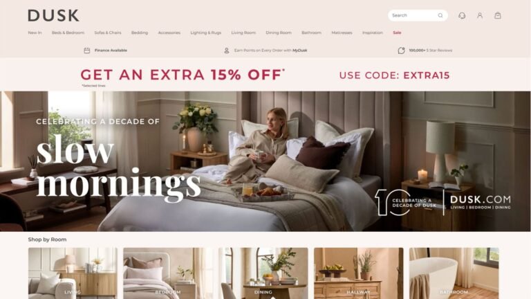 Online furniture retailer Dusk puts £300m London float on shelf