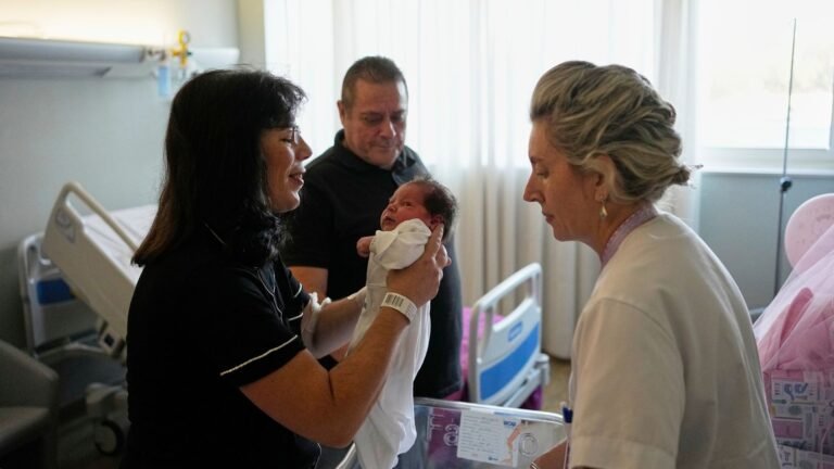 Woman, 54, gives birth after using embryo frozen for 22 years