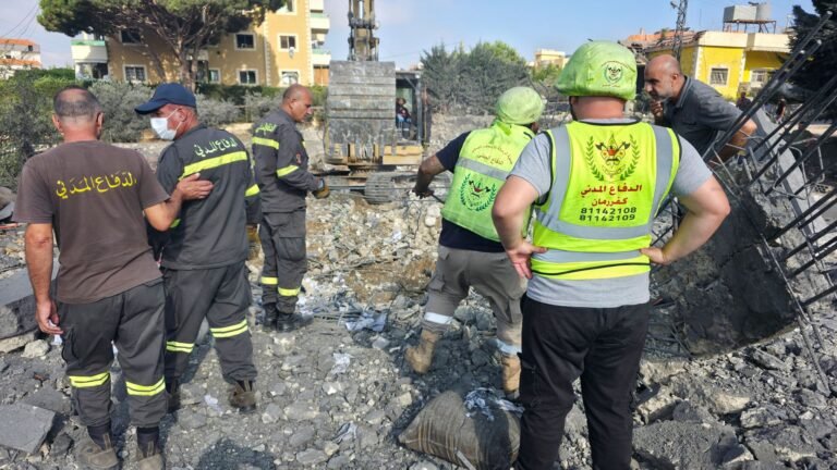 Israeli strikes on southern Lebanon kill at least nine people