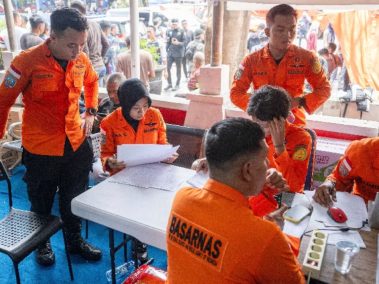 Rescuers searching for 140 people after Indonesia passenger ship sinks, agency says