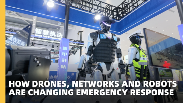 How drones, networks and robots are changing emergency response