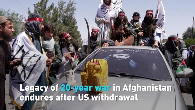 Legacy of 20-year war in Afghanistan endures after US withdrawal