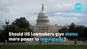 Should US lawmakers give states more power to regulate AI?