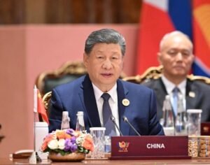 China's Xi pitches open-source AI zone for BRICS